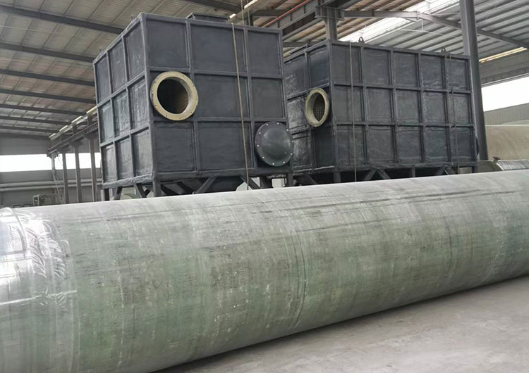 玻璃钢活性炭吸附箱